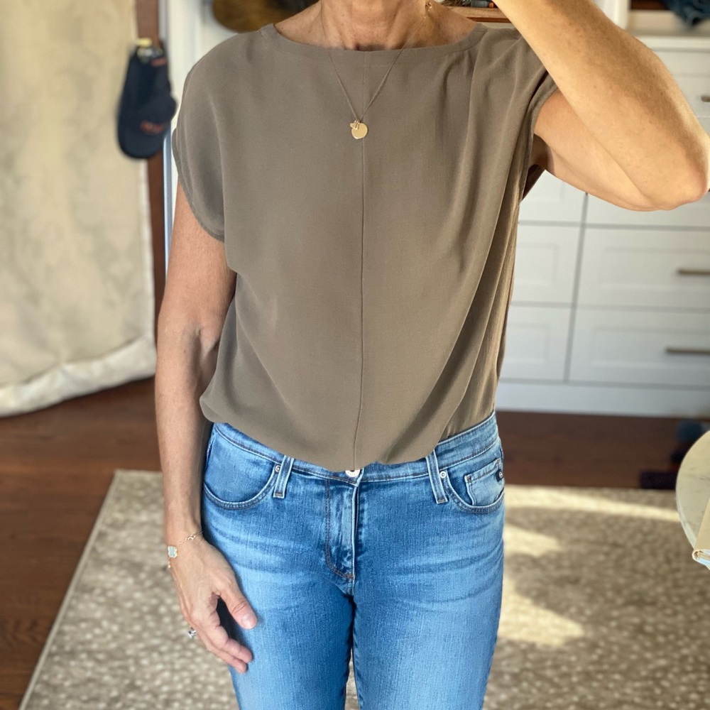 Eileen Fisher silk top